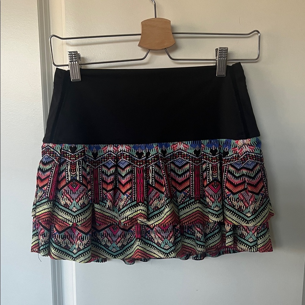 Lucky in Love x Bethanie Mattek-Sands Tiered Ruffle Skort, M